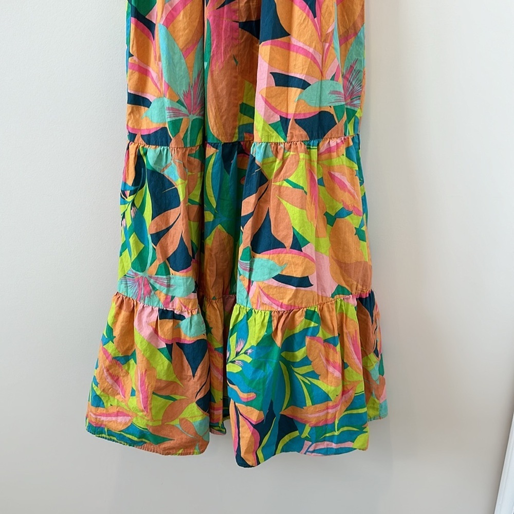 Sincerly Jules Colorful Maxi Long Dress Sundress Resortwear Easter Travel Shower - Picture 8 of 9